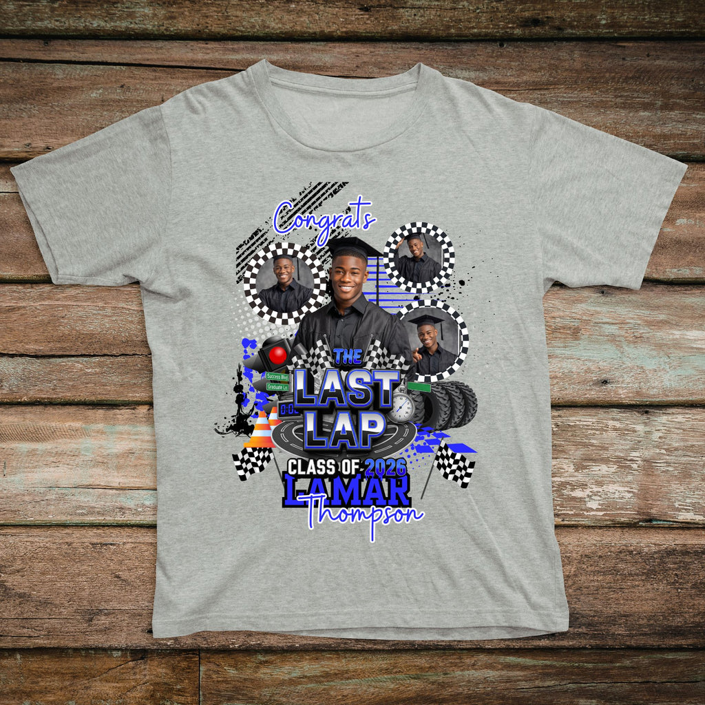 Last Lap Graduation Tee