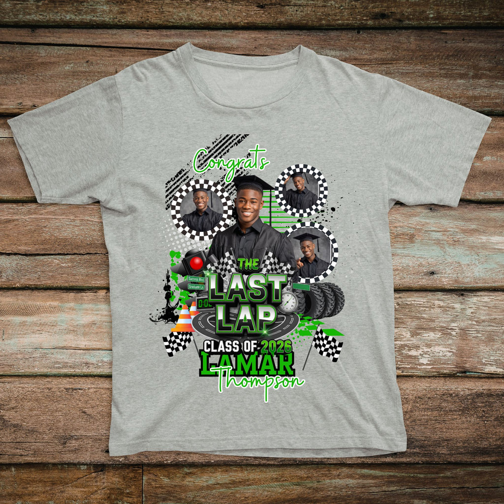 Last Lap Graduation Tee
