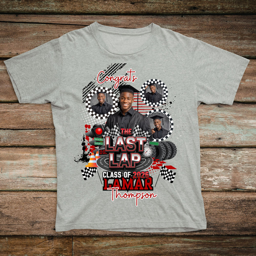 Last Lap Graduation Tee