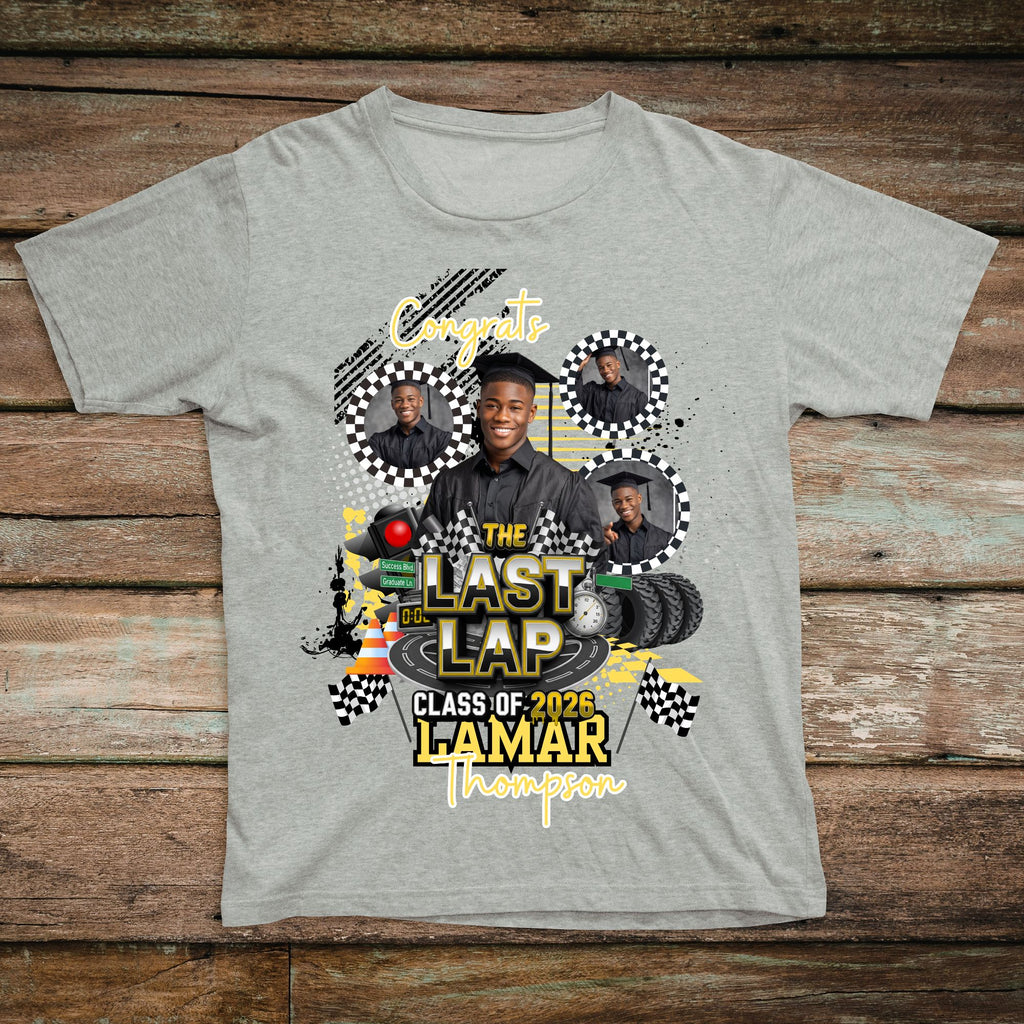 Last Lap Graduation Tee