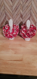 Strawberry Trimmed Tutu Anklets