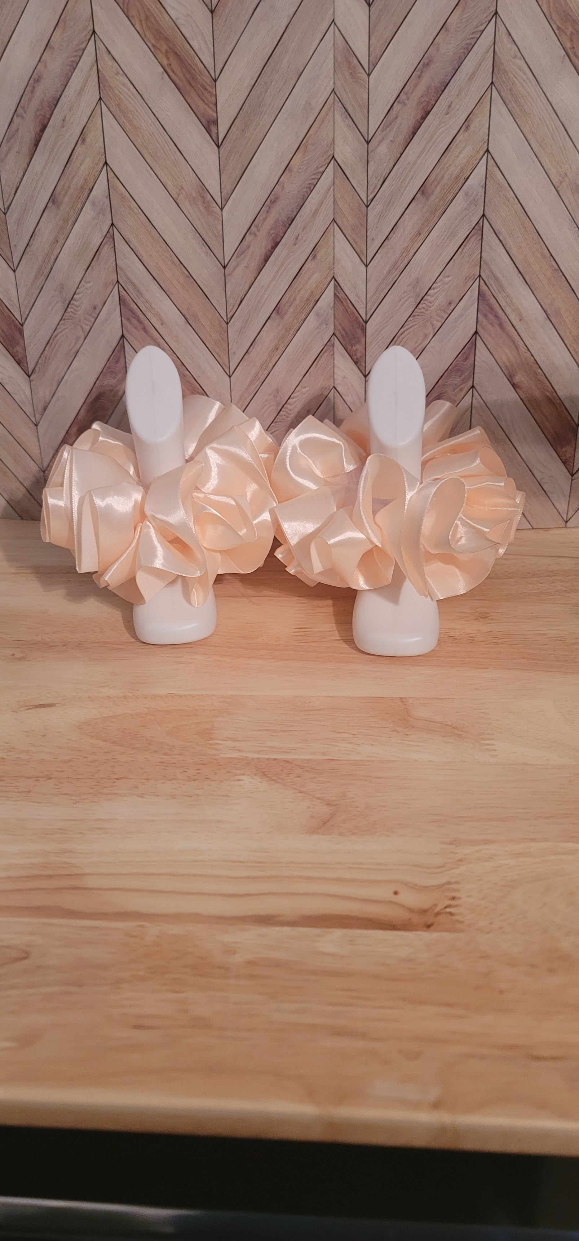 Satin Ruffle Tutu Anklets-single color